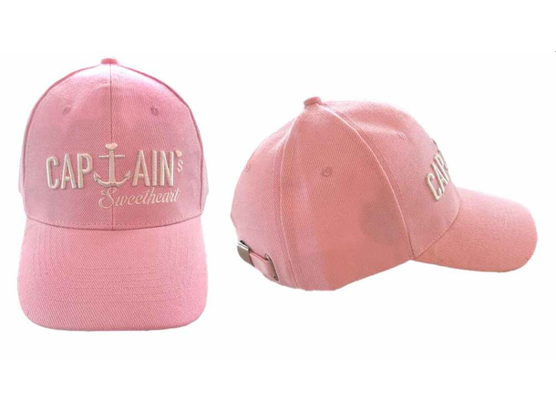 Caps Captain`s Sweetheart Rosa - Justerbar one-size 
